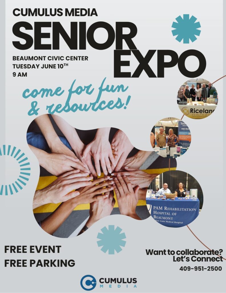 Beaumont Senior Expos, senior event Houston area, Health fair near Houston TX, SETX senior events, Golden Triangle senior calendar, senior living Southeast Texas, home health Beaumont TX